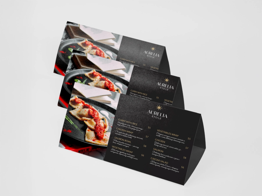 Prezentery trójkątne z paskiem klejowym